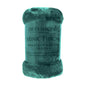 Faux Fur Throw - Green